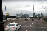 Fahrt ins Zentrum von Toronto