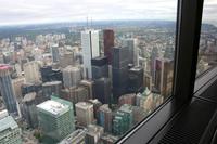 Blick vom CN Tower auf Toronto