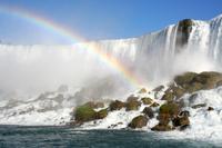 An den Niagara-Fällen