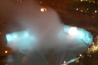 Die beleuchteten Niagara-Fälle