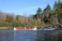 Ankunft am Wasserfall
