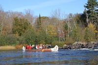 Ankunft am Wasserfall