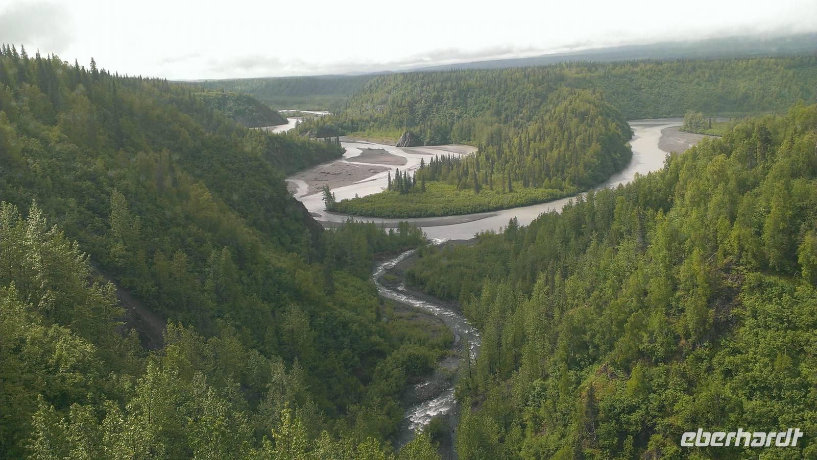 Zugfahrt Denali Star Gold Service von Anchorage nach Fairbanks