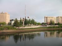 Abendspaziergang in Fairbanks