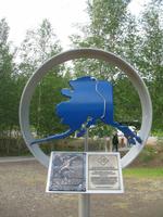 Trans-Alaska Pipeline bei Fairbanks