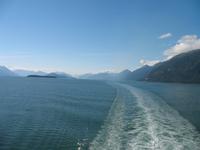 Fahrt mit der Norwegian Sun von Skagway nach Ketchikan