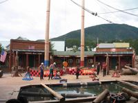 Lumberjack Show in Ketchikan