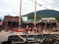 Lumberjack Show in Ketchikan