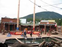 Lumberjack Show in Ketchikan