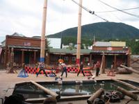Lumberjack Show in Ketchikan