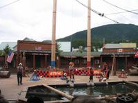 Lumberjack Show in Ketchikan