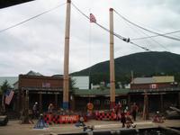 Lumberjack Show in Ketchikan