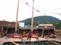 Lumberjack Show in Ketchikan
