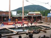 Lumberjack Show in Ketchikan