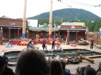 Lumberjack Show in Ketchikan