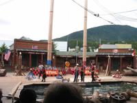 Lumberjack Show in Ketchikan