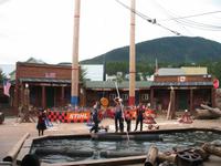 Lumberjack Show in Ketchikan