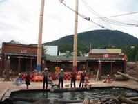 Lumberjack Show in Ketchikan