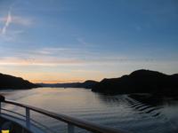 Gemeinsames Abendessen auf der Norwegian Sun