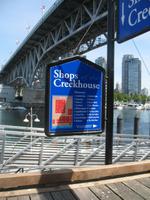 Mittagspause auf Granville Island in Vancouver