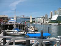 Mittagspause auf Granville Island in Vancouver