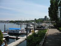 Mittagspause auf Granville Island in Vancouver