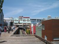 Mittagspause auf Granville Island in Vancouver