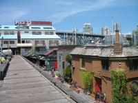 Mittagspause auf Granville Island in Vancouver