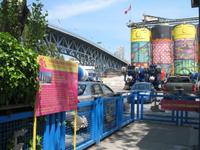 Mittagspause auf Granville Island in Vancouver