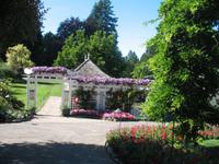 Besuch der Butchart Gardens in Victoria, British Columbia