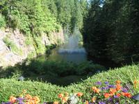 Besuch der Butchart Gardens in Victoria, British Columbia