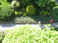 Besuch der Butchart Gardens in Victoria, British Columbia