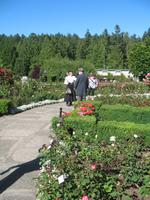 Besuch der Butchart Gardens in Victoria, British Columbia