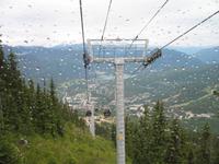 Fahrt mit der Peak 2 Peak Gondola in Whistler