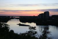 Sonnenuntergang über Ottawa