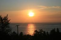 Sonnenaufgang über dem St.-Lorenz-Strom