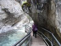 Spaziergang in der Schlucht