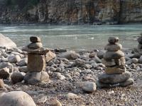Zwillings Inukshuk
