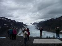 Mittagspause bei Salmon Gletscher, Alaska