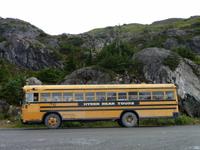 unser Schulbus in Alaska