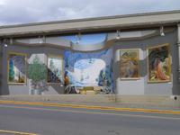 Kunstgalerie in Chemainus als Wandgemaelde