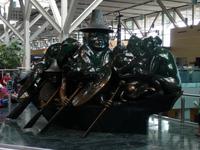 Abschiedsbild am Flughafen Vancouver