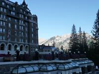 Fruehstueck im Banff Springs Hotel