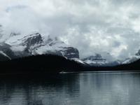 die Rockies bei Maligne Lake
