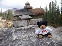 unser Inukshuk und Herman 