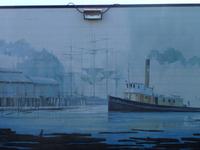 Wandgemaelde der West Kueste 