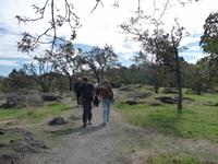 auf der Victoria Stadt Wanderung