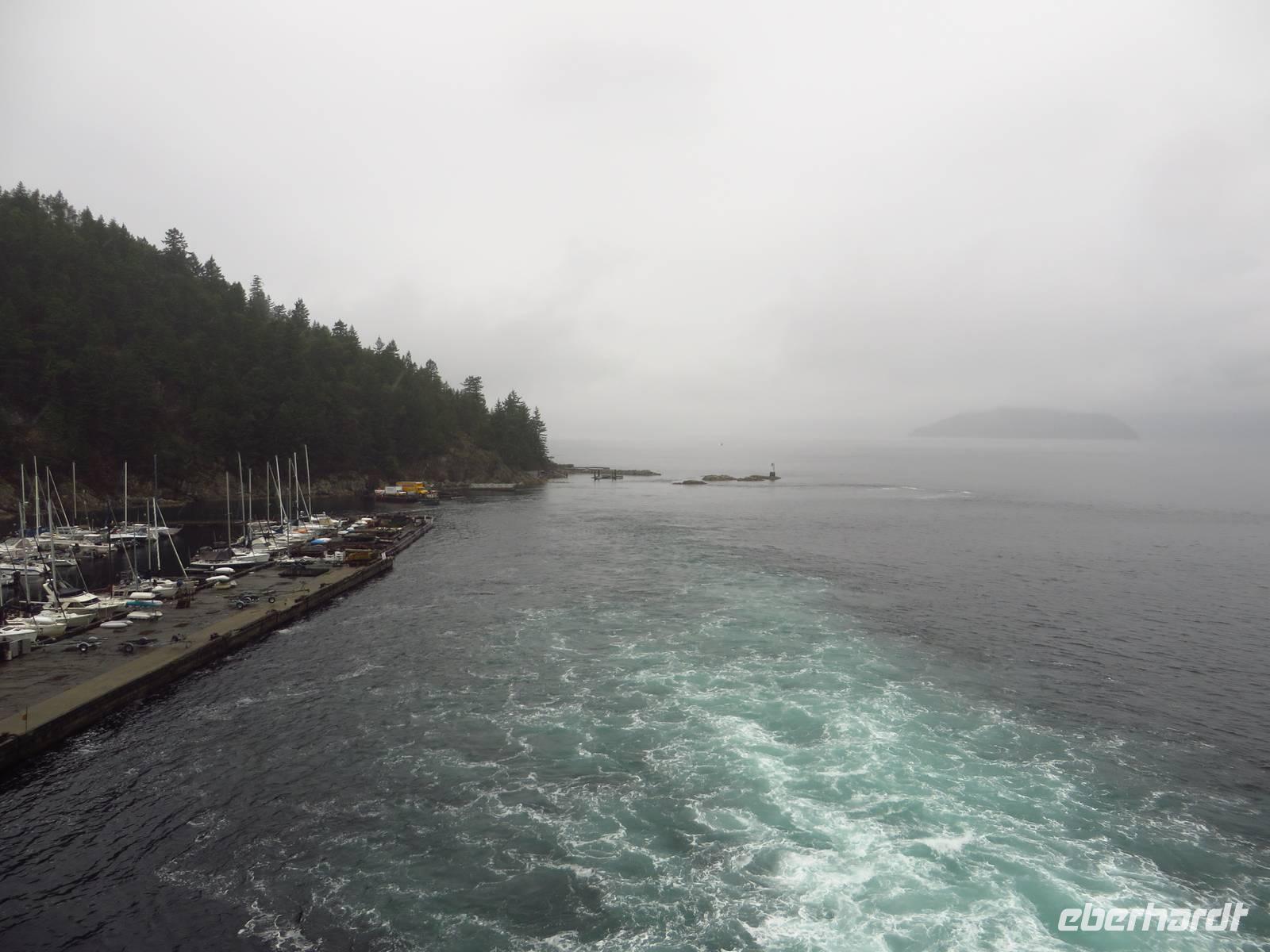 Fahrt nach Vancouver Island