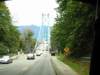 Fahrt in den Norden Vancouvers