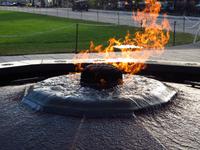 Vor dem Parlamentsgebäude in Ottawa